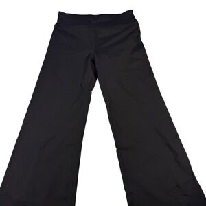 Tek Gear Womens Black Wide Leg Yoga Pants Shapewear XL